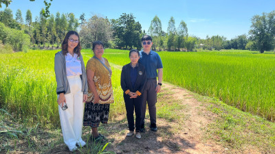 ลงพื้นที่ติดตามการใช้เงินกู้กองทุนสงเคราะห์เกษตรกร พารามิเตอร์รูปภาพ 1